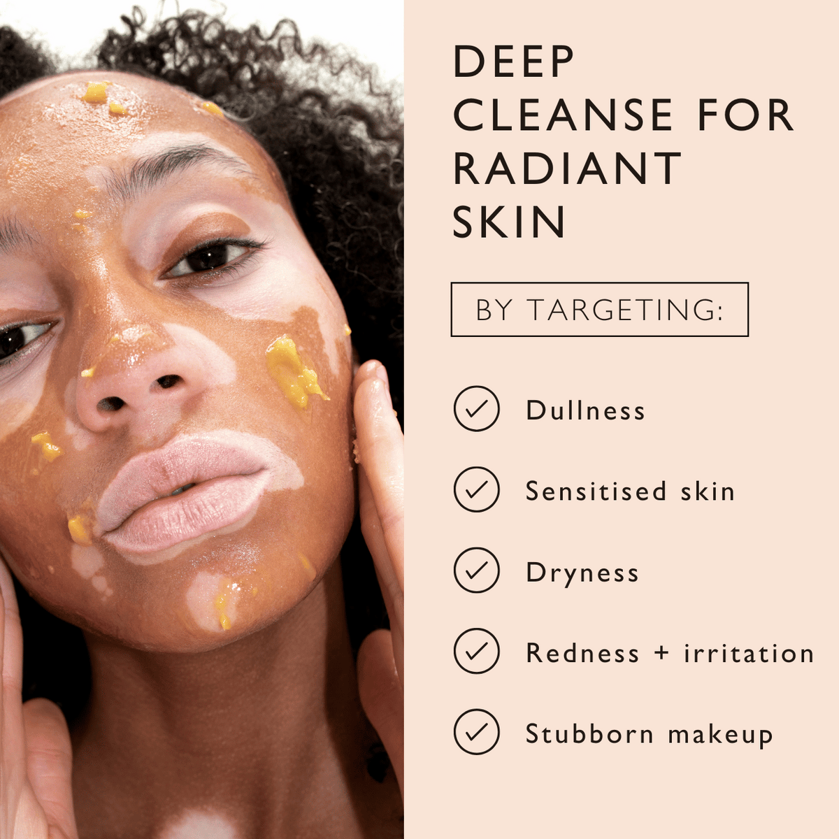 Cleansing Face Balm with Oat Oil + Vitamin E