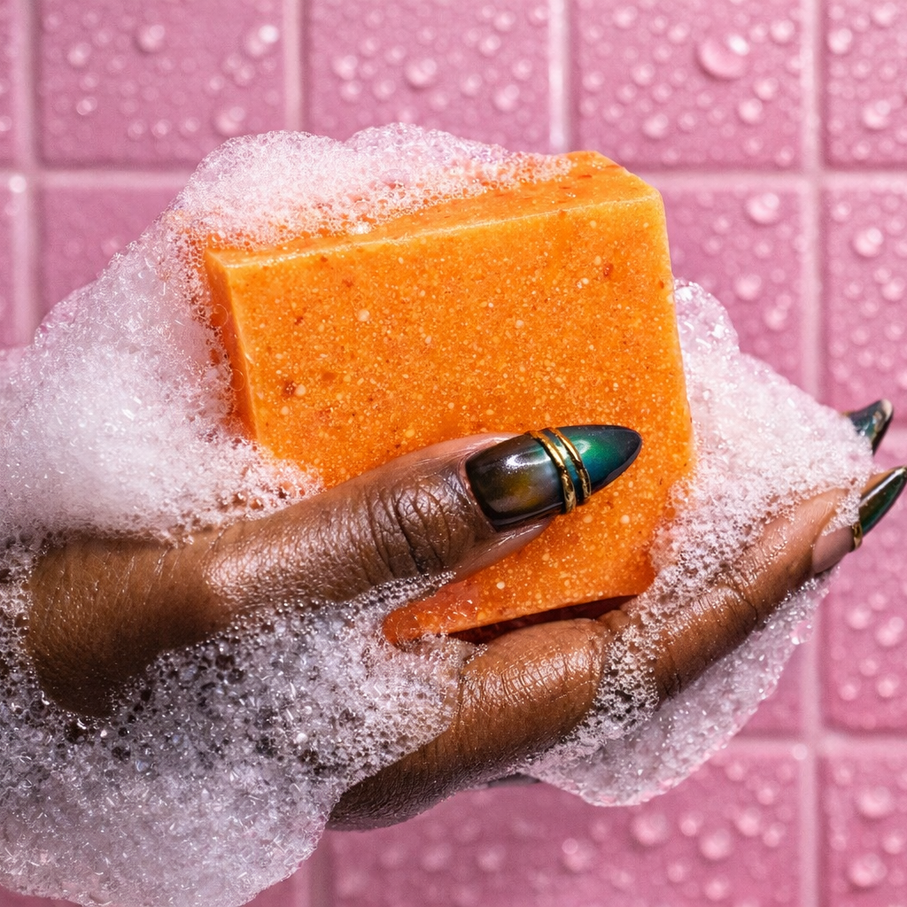 Soap Bar -TURMERIC "Selfish Honey" Honey & Orange