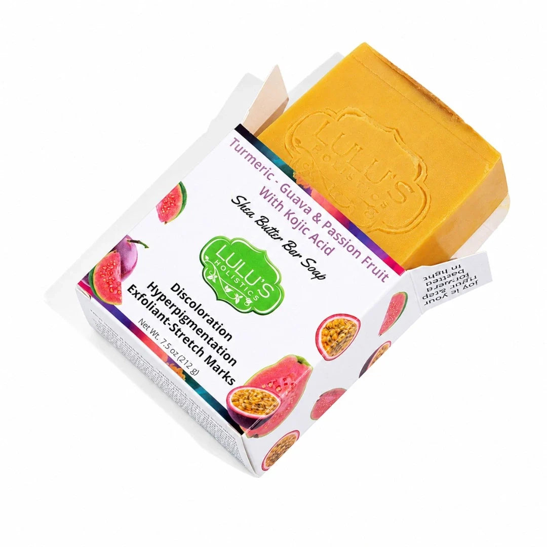 Turmeric & Lavender Shea Butter Bar Soap – Calming Brightening Cleanse